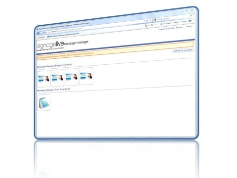 signagelive message manager signagelive message manager